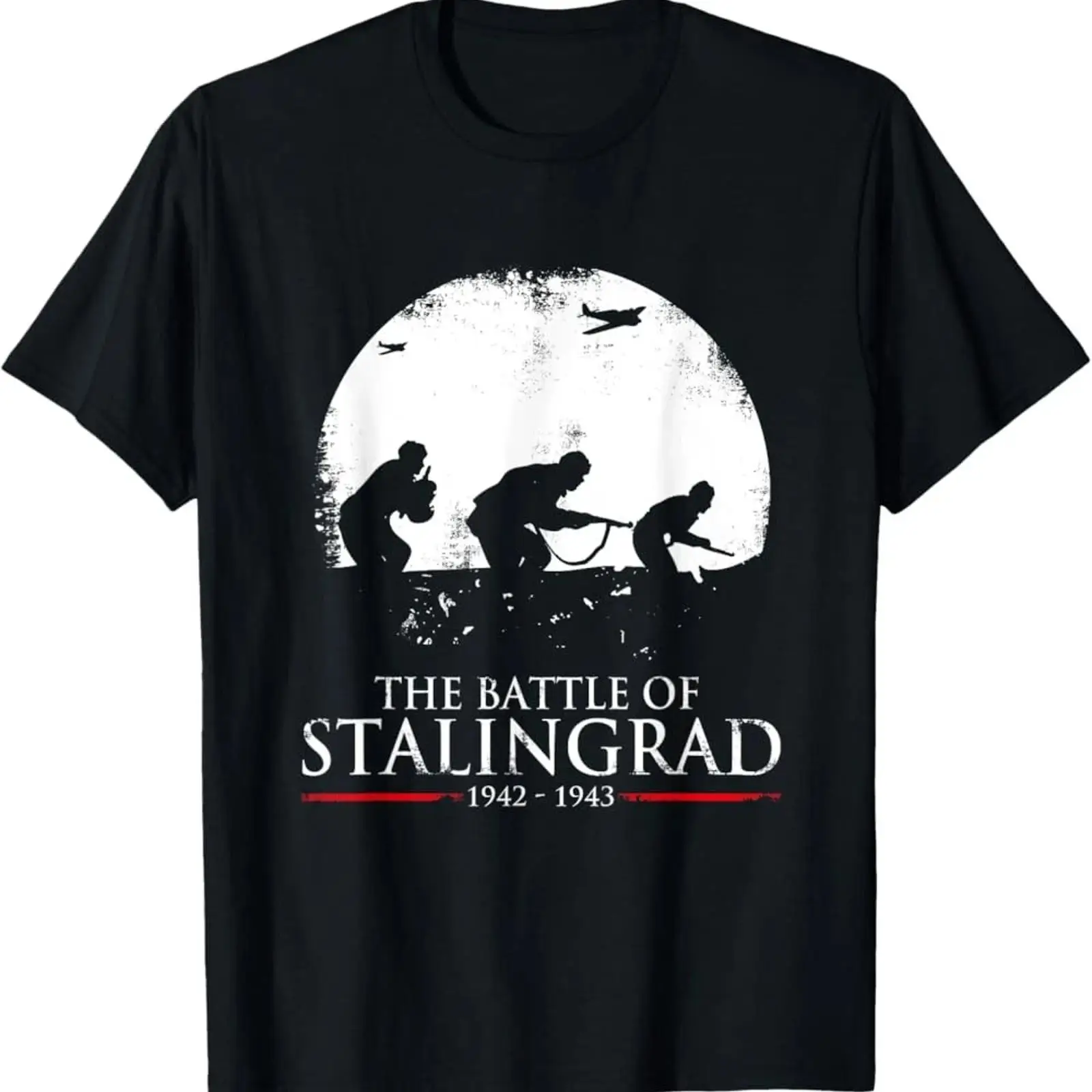 Vintage Fashion La - 限定版 スターリングラードの戦い 第二次世界大戦の歴史 ヴィンテージTシャツ ウォッシュ加工 快適なファッション