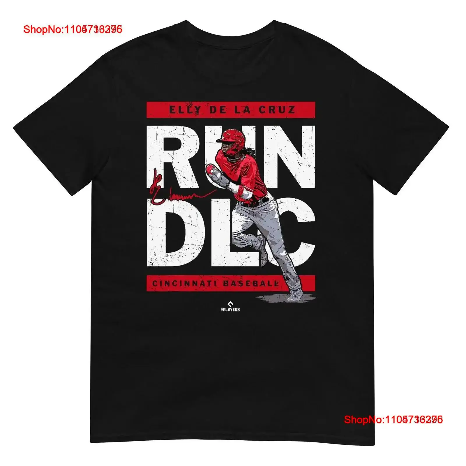 Vintage Fashion La - Run DLC エリー・デ・ラ・クルス シンシナティ MLBPA Tシャツ