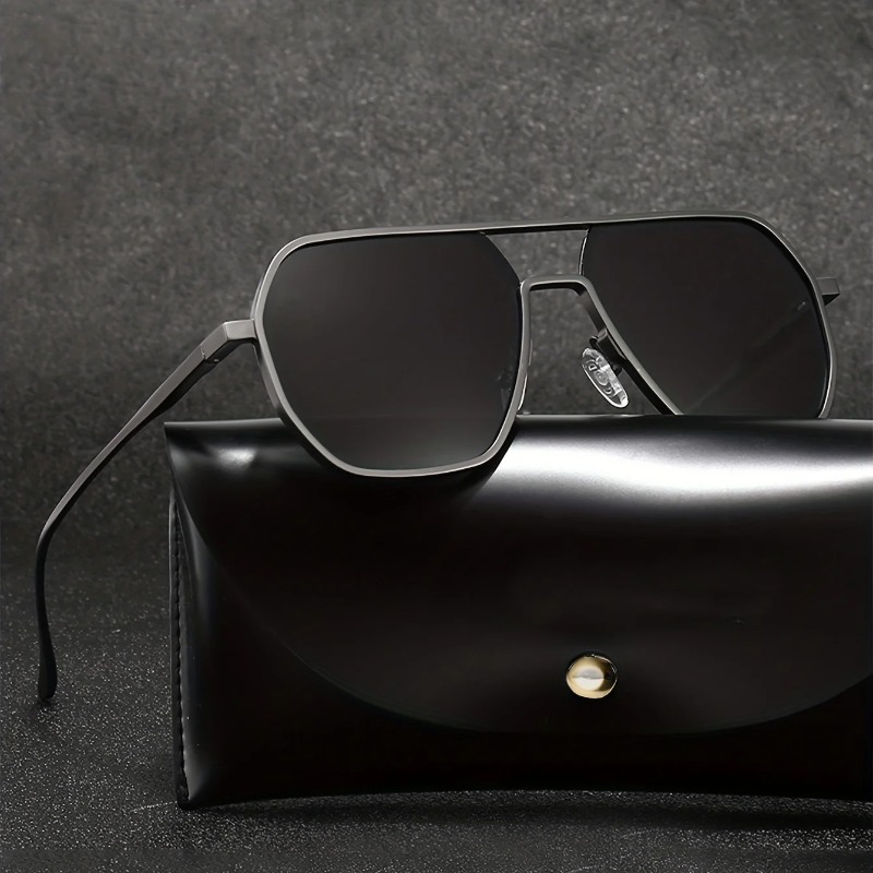 Vintage Fashion Brands - ヴィンテージ偏光サングラス男性ファッションブラックシェードアイウェアレトロトレンディブランドデザインサングラス運転釣りユニセックス