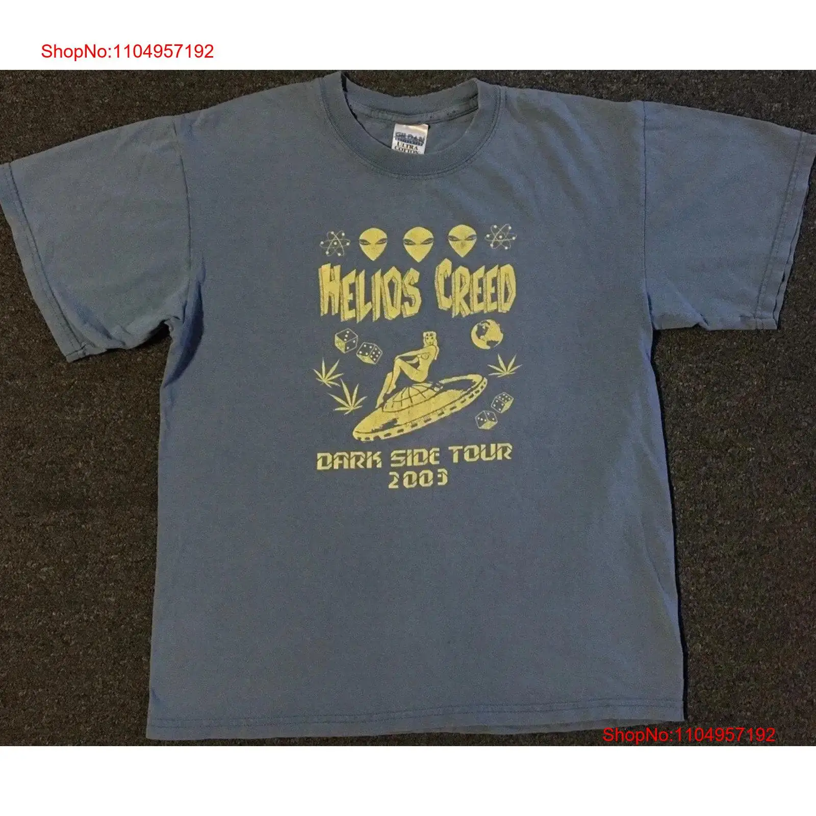 Band Tee Faded 90S - VTG ヘリオス クリード 2003 フェード ツアー