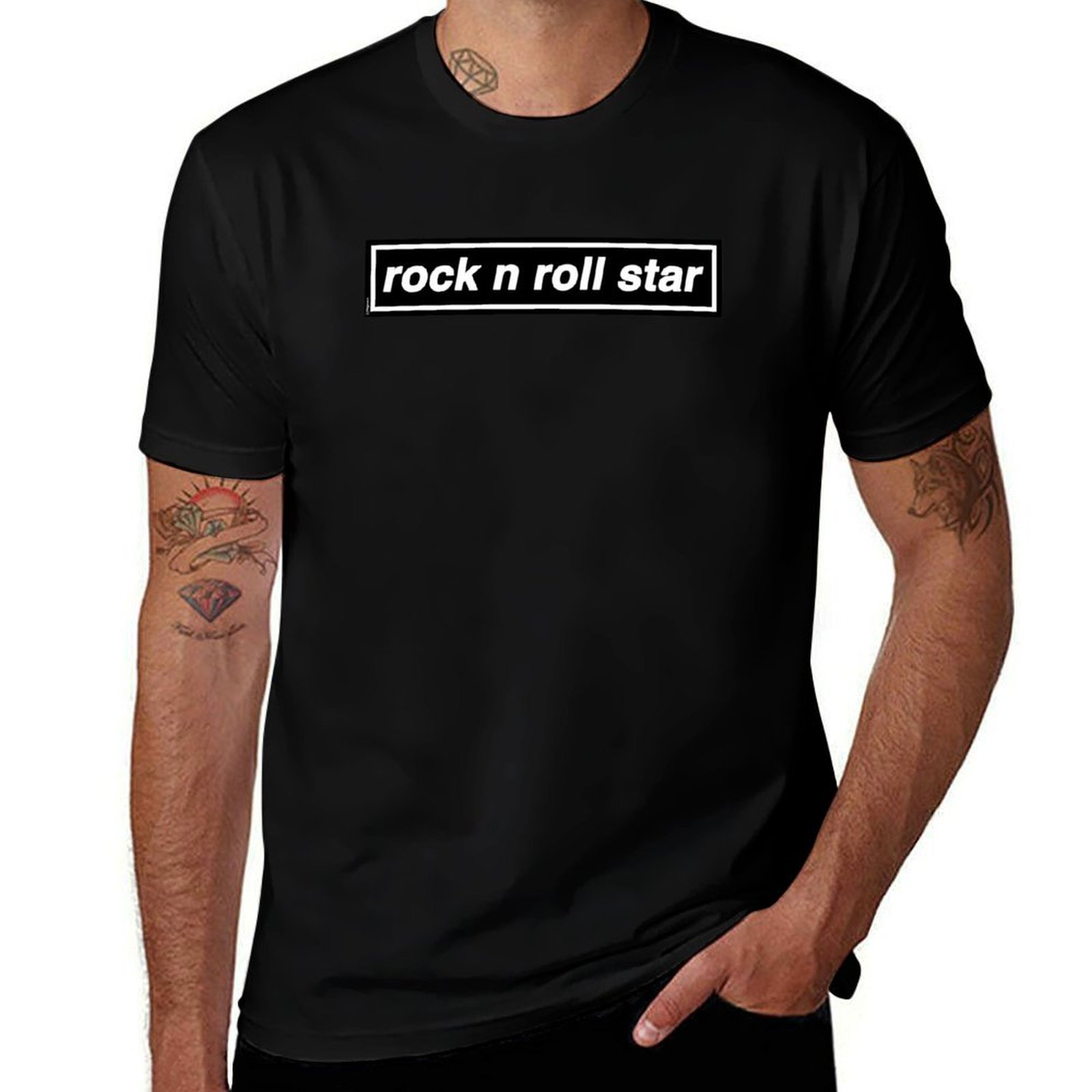 Band Tee Faded 90S - ロックンロールスター - オアシス バンドトリビュート [ピンク] MADE