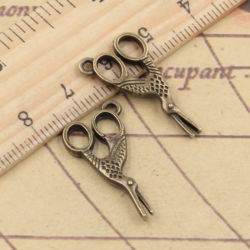 寸法28x15mm,20個,アンティークブロンズ,シルバーカ - Vintage Fashion Finds のレビューと価格