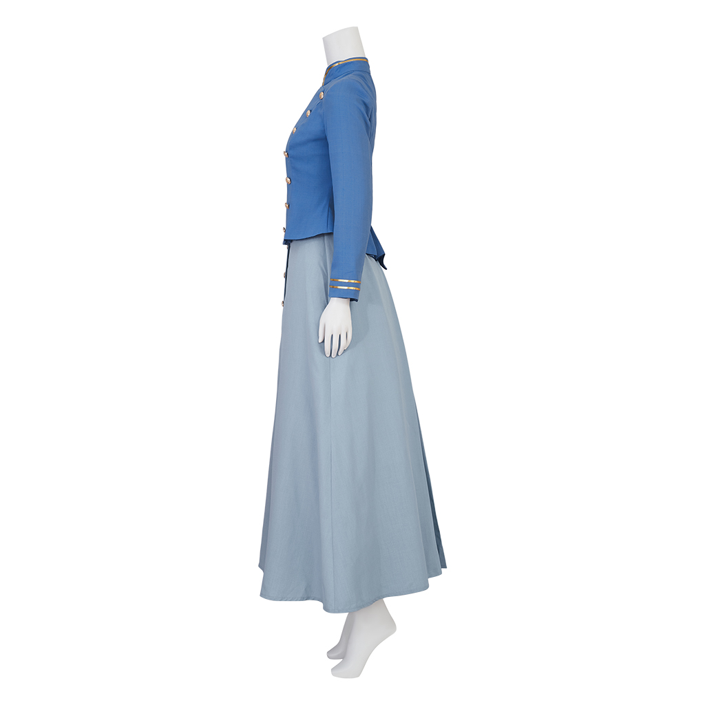 映画コスプレエノラホームズ 2 コスプレ衣装ブルードレス女性 - Vintage Slip Dress のレビューと価格