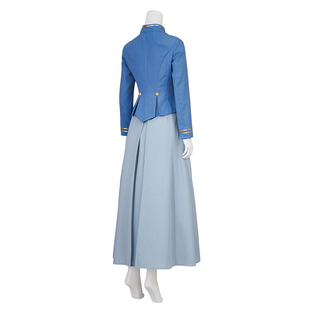 映画コスプレエノラホームズ 2 コスプレ衣装ブルードレス女性 - Vintage Slip Dress のレビューと価格