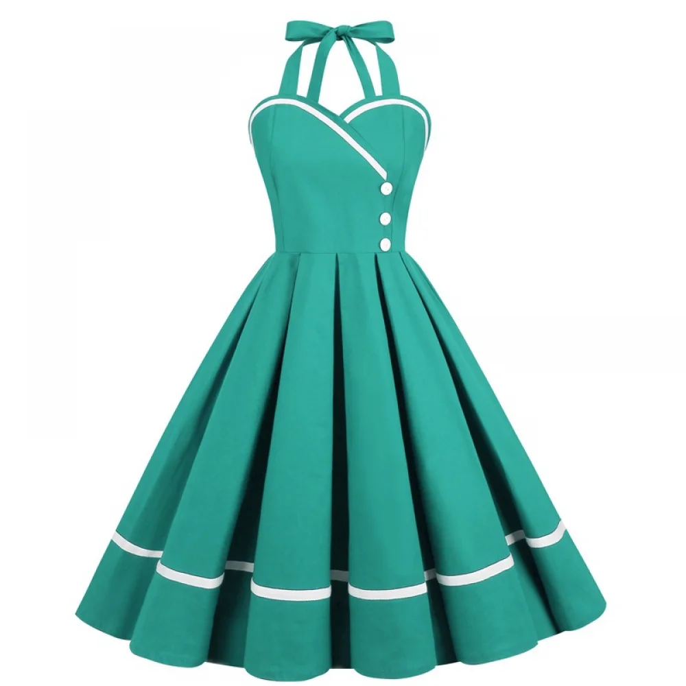 ハロウィン 50 年代 60 年代 80 年代レトロドレス女 - Vintage Fashion Female のレビューと価格