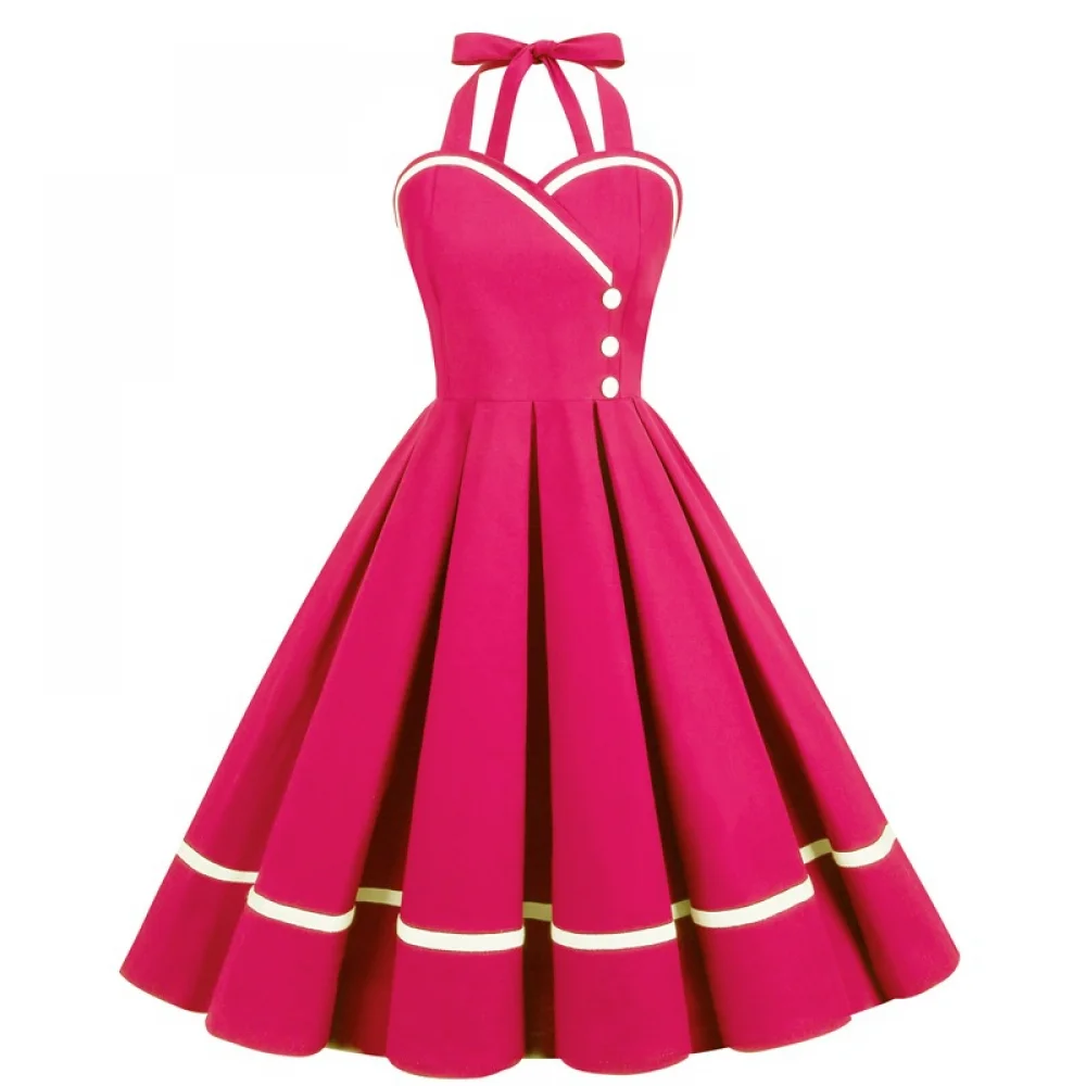 ハロウィン 50 年代 60 年代 80 年代レトロドレス女 - Vintage Fashion Female のレビューと価格