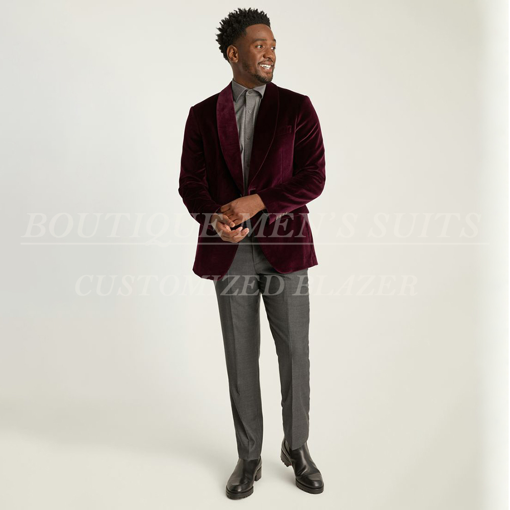 ヴィンテージメンズスーツ デイリー ワンボタン ショールラペ - Velvet Blazer Vintage のレビューと価格
