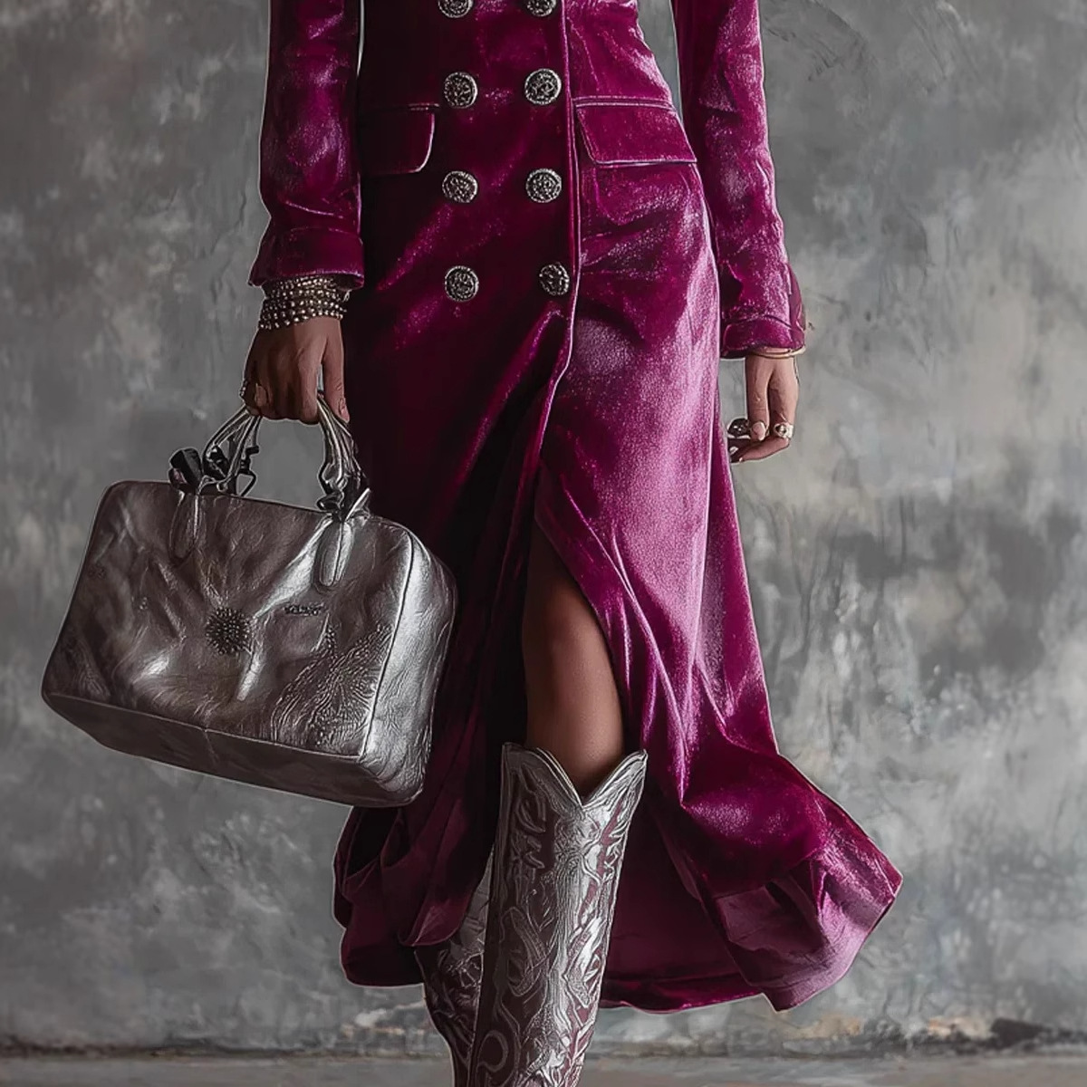 ヴィンテージベルベットロングブレザードレス レディース ノッ - Velvet Blazer Vintage のレビューと価格