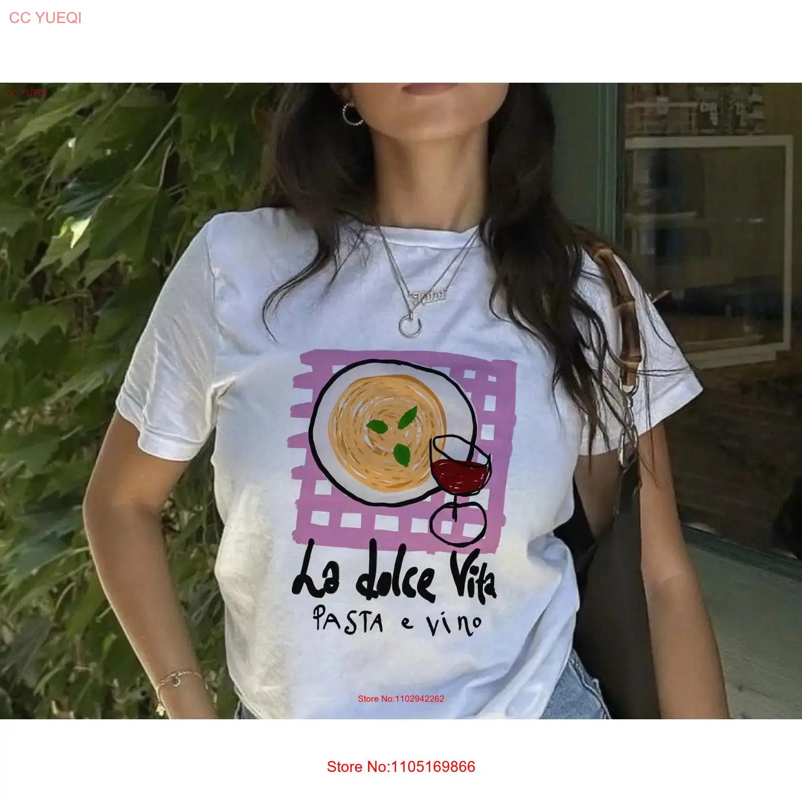 ラ・ドルチェ・ヴィータ パスタ Tシャツ ヴィンテージ ウォ - Vintage Fashion La のレビューと価格