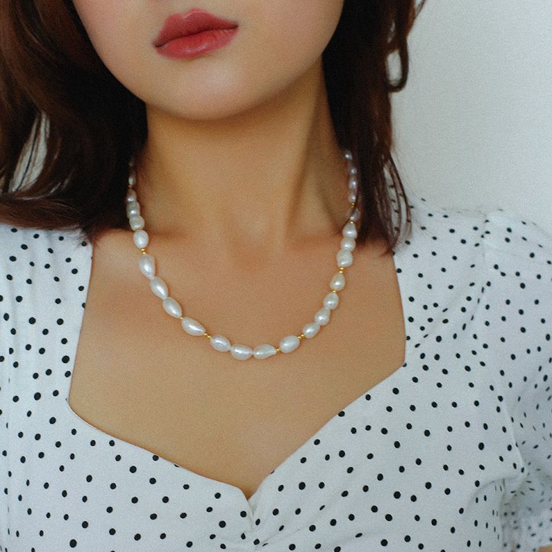真鍮リアルナチュラル Frewater バロックパールビーズ - Vintage Fashion Runway のレビューと価格